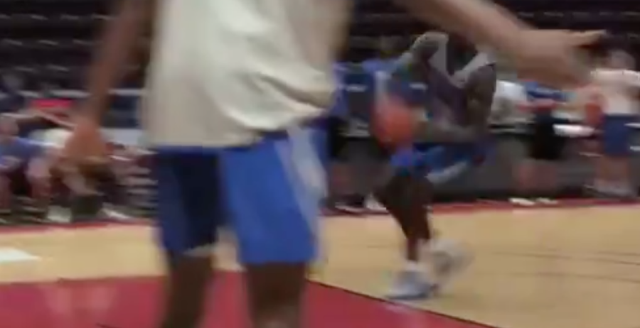 Zion williamson free throw line dunk sales